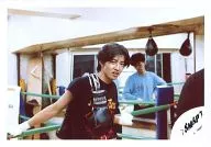 SMAP/木村拓哉/横型・上半身・Tシャツ黒・ボクシンググローブ・右向き・室内/公式生写真