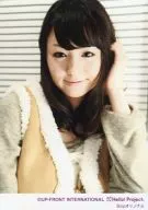 Berryz Kobo / Risako Sugaya / Bust Up / Costume Gray Brown / Left Head / Background Blind / Shop Original / Official Official photo