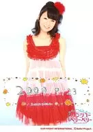 Berryz Kobo / Risako Sugaya / Above the Knees, Costume Red and White, Both Hands Behind, "2009/9/23", 2L Size / Theater Group Gekihalo 7 th Performance Sang-You Berry Berry