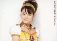 Berryz Kobo / Risako Sugaya / Landscape / Bust up / Costume yellow / orange / 「 2007/1/28 Yokohama Arena 」 / Torayca size / Official Official photo