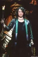 Kis-My-Ft2 / Takashi Nikaido / Live Photo / Above Knee / Costume Black / Green / Right Hand Fire / 2L Size / New Year Takizawa Revolution