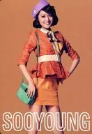 少女时代/崔秀荣/膝上・服装橙色・帽子紫色/GIRLS'GENERATION～Girls&Peace～Japan2nd Tour会场限定TRECA