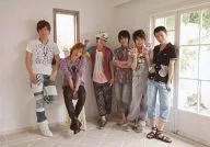集合(6人)/横型・全身・大平両手ピース・桝井腕組み・私服ショット/ミュージカル『テニスの王子様』2ndシーズン 青学vs立海 チームセット青学 購入特典