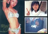 REB72 : Mao Miyaji / Regular Card (Gold Leaf Embossed Card) / VISUAL PHOTOCARD COLLECTION Yoko Mitsuya & Mao Miyaji SPLENDIDE