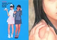 三津穀葉子·宮地真緒/背麵拼圖卡片(6/9)/雜志《周刊Young Jump特別編輯Mukku mixjuice》特典卡片