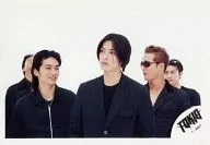 Tokio / Assembly (5 persons) / Horizontal ・ Bust up ・ Costume black ・ Matsuoka sunglasses ・ Background white / Official Official photo