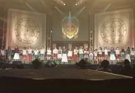 Group (24 persons) / Horizontal type / Live Photo / Hand-tied / DVD "NEGIMA! MAGISTER NEGI MAGI Mahora Gakuen Mahora Festival" special Official photo