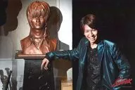 Kanjani Eight / Tadayoshi Okura / horizontal / live photo / upper body / jacket green / bronze statue of Koichi Domoto / 2L size / Endless SHOCK