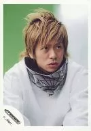 J-Friends / Takeshi Morita / Bust up, Costume white, neck warmer, Eye level, Background green white / Official Official photo