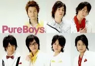 PureBOYS/集合(7人)/横型·丰胸·服装白/CD"CAUTION"特典生写真
