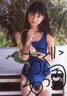 Yuko Ogura / Above the Knee / Swimsuit / Print Signature / DVD "Marugoto Yuko Ogura Vol. 1" Special