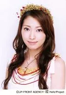 Morning Musume / Kaori Iida / Bust Up / Costume Platinum Red / Left Side / Background White / Official Official photo