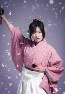 Hitomi Yoshida (Yukimura Chizuru) / Above Knee / Costume Pink / Musical "Hakuoki" Official Official photo