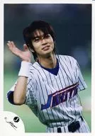 Arashi / Matsujun / Upper Body / Costume Baseball Uniform White / Blue / Right Hand Par / Left Back / Official Official photo