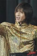 Kinki Kids / Koichi Domoto / Live Photo, Upper Body, Costume, Left Eye, Black Background, 2L Size / Endless SHOCK