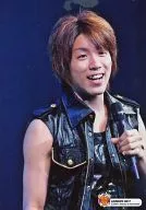 AOMORI 0817 : Kanjani8 / Murakami Shingo / Live Photo / Upper Body / Figurino Black / Left Hand Mike / Eh! Honma? Surpresa! TOUR 2007