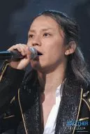 Kanjani Eight / Shibuya Subaru / Bust up / Costume Black / Right Hand Microphone / 2L Size / Kanjani Eight SUMMER SPECIAL 2006 『 Another's Another 』