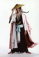 Isamu Ishizaka (Shunsui KYORAKU) / Whole body, costume white, black, sword for hip, right hand cap, Character Tomoshot / Bleach series 10th anniversary performance ROCK MUSICAL Bleach