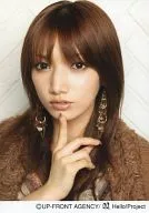 Morning Musume / Maki Goto / Bust Up / Costume Brown / Right Hand Index Finger Standing / Earring / Camera Eye / Official Official photo