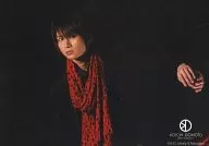 Kinki Kids / Koichi Domoto / Horizontal ・ Costume Black ・ Stole Red ・ Mirror Horizontal ・ Background Black / KOICHI DOMOTO 2012 Gravity