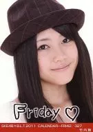 Mai Takeuchi / SKE48 × B. L. T. 2011 CALENDAR-FRI42/327