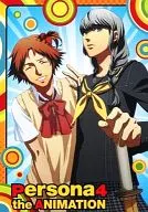 PRESENT 01 [drawing illustration card] : Yosuke Hanamura, Narukami Yu