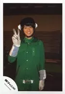 Kanjani Eight / Tadayoshi Okura / Kneecap / Kanjani Squadron ∞ Ranger costume Green / Right-hand Piece / Official Official photo