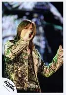 Kinki Kids / Koichi Domoto / Live Photo, Upper Body, Costume Gold. Black, Right Hand Microphone, Left Hand Raised, Eye Point Right / Official Official photo