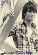 Max Boys/細谷佳正/上半身・シャツチェック柄・右手板・モノクロ/Original Entertainment Paradise おれパラ 2012