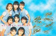 No.1：モーニング娘。/集合(8人)/金箔サイン入り/PRINAME PETIT モーニング娘。 1998