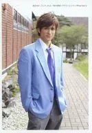 Daisuke Watanabe (No. 1 in 崎義) / Above the Knees, Uniform Blue, Both Hands Pocket, Background Rock, Wood / Takumi-kun Series 4 "Pure � 0 Pure � 0"