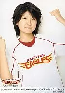 Berryz Kobo / Chinami Tokunaga / Bust Up / Rakuten Uniform White / Both Hands Goo / "RAKUTEN EAGLS" / Official Official photo