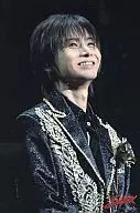 Kinki Kids / Koichi Domoto / Live Photo, Bust Up, Costume Black, Gold, Upper Right Eye / "Endless SHOCK" / 2L size official Official photo