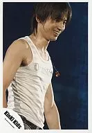 Kinki Kids / Koichi Domoto / Live Photo / Waist Upper / Costume Tank Top White / Background Black / Official Official photo