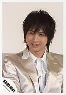 Kinki Kids/堂本光一/バストアップ・衣装銀白・背景白/公式生写真