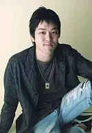 Shun Takagi (Masaya Sakurai) / Sit-down / Knee-up / Jacket Black / Musical 「 THE PRINCE OF TENNIS 」 in winter 2004-2005 Side Fudoho - special match - / Official Official photo