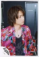 KinKi Kids / Koichi Domoto / Bust up / Shirt red / Inner black / Eye Right / Official Official photo