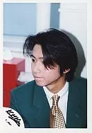 KinKi Kids / Koichi Domoto / Bust-up / Costume Uniform Green / Eyes Left / Mouth Closed / Official Official photo