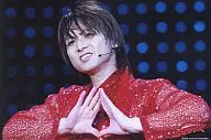 Kinki Kids / Koichi Domoto / Horizontal, Bust up, Red Costume, Both Hands / "Endless SHOCK" / 2L size official Official photo