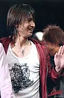 Kinki Kids / Koichi Domoto / Upper body / jacket red / tank top white / left hand par / "Endless SHOCK" / 2L size official Official photo