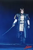 Kinki Kids / Koichi Domoto / Whole body, costume black, gold, sword in right hand / "Endless SHOCK" / 2L size official Official photo