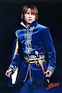 Kinki Kids / Koichi Domoto / Above-the-knee, Blue Costume, Right Eye, Black Background / "Endless SHOCK" / 2L size official Official photo