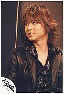 Kinki Kids / Koichi Domoto / Upper body / Jacket black / Inner shirt black / Eye-point left / Official Official photo