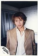 Kinki Kids / Koichi Domoto / Upper Body Jacket Beige / Inner Shirt White / Official Official photo