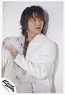 Kinki Kids / Koichi Domoto / Knee-Up, Sitting, Costume Black, Cat, Eye Right / Official Official photo