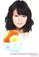 Berryz Kobo / Risako Sugaya / Bust Up / White Costume / Flower / White Background / Shop Original