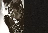 LUNA SEA/SUGIZO/标准卡/脸朝上・衣服黑色・项链・背景灰色/LUNA SEA集换式卡