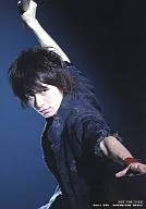 Ryodai Murai (Kojiro) / Live Photo / Upper Body / Costume Black / Background Black / Stage Version Fuma-no Kojiro