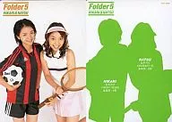 Folder 5/満島ひかり(HIKARI)・阿嘉奈津(NATSU)/CD「GO AHEAD!!」(AVCT-30046)特典トレカ