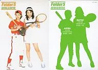 Folder 5/宮里明那(AKINA)・阿嘉奈津(NATSU)/CD「GO AHEAD!!」(AVCT-30046)特典トレカ